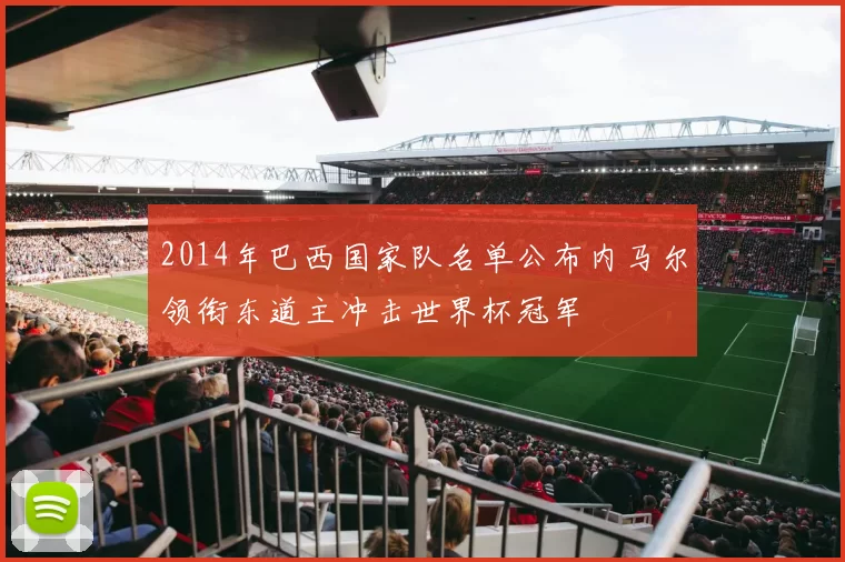 2014年巴西国家队名单公布内马尔领衔东道主冲击世界杯冠军